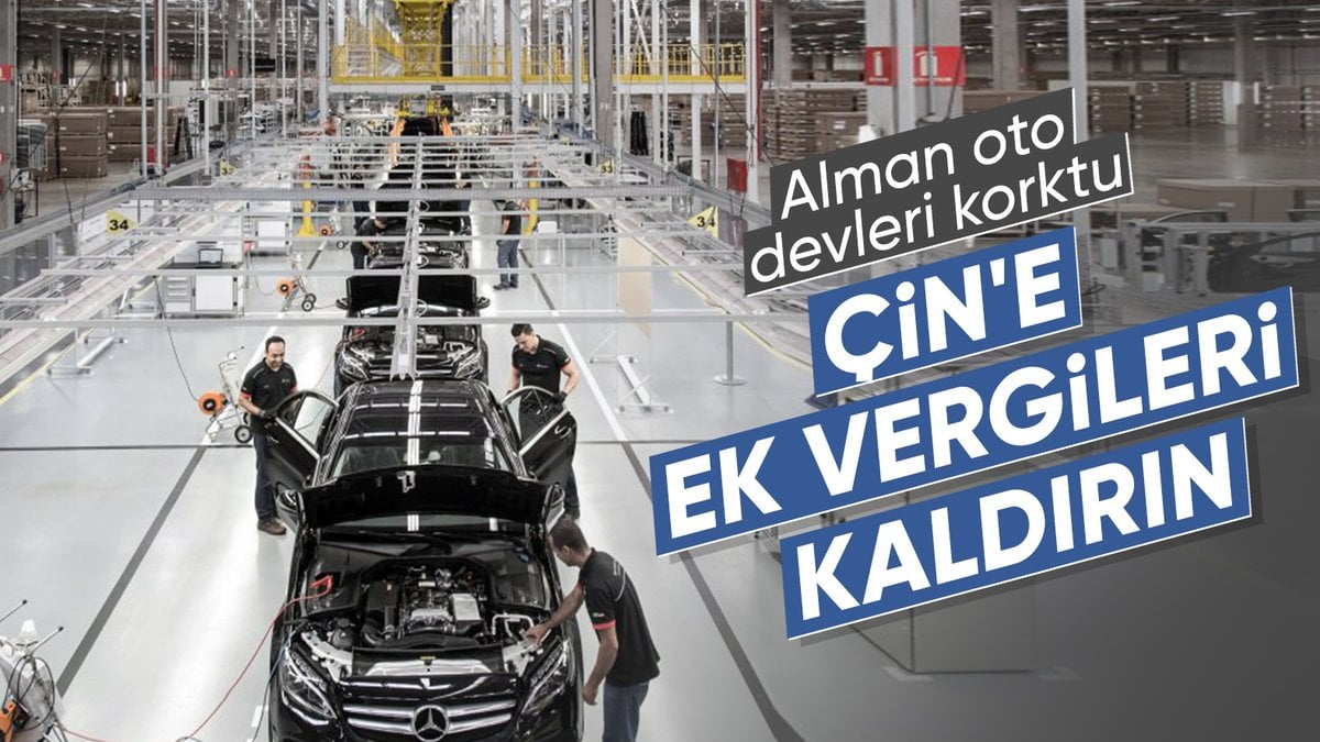 Almanlar endişeli: Çinli otomobillere olan vergileri yumuşatın