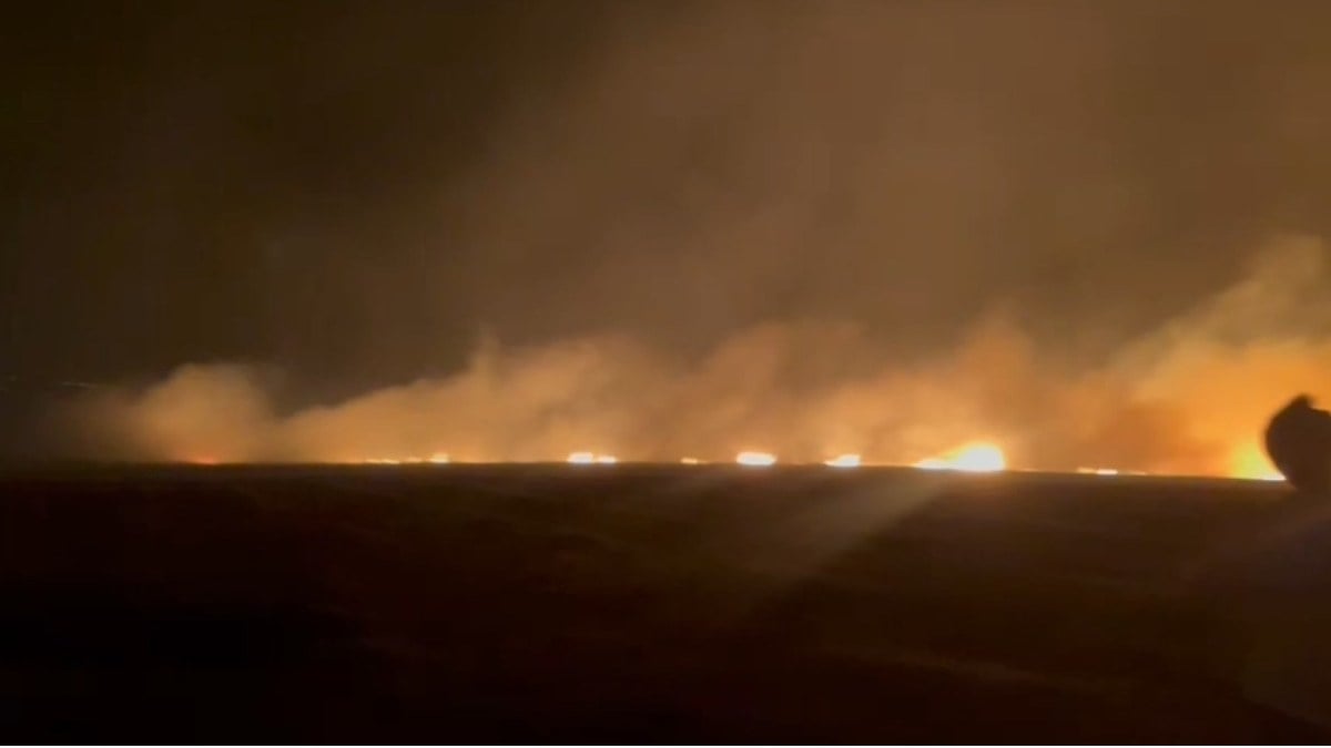 Mardin’de tarlada yangın: 300 dönüm ekili buğday alev aldı