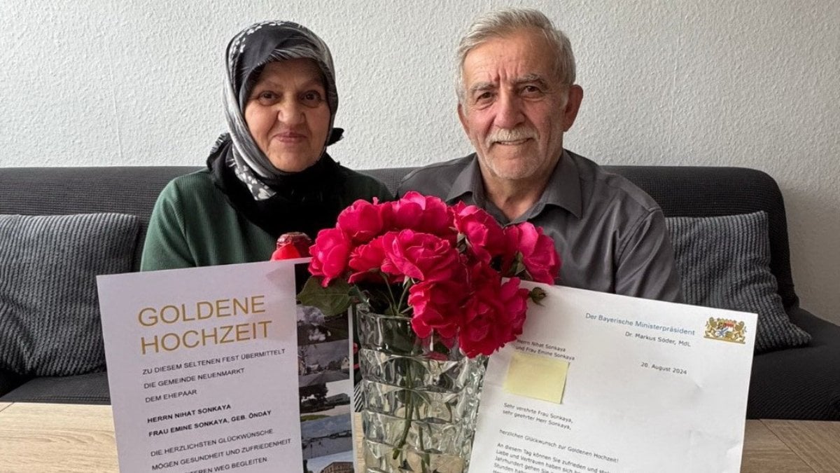 Alman yetkililerden gurbetçi aileyi duygulandıran kutlama