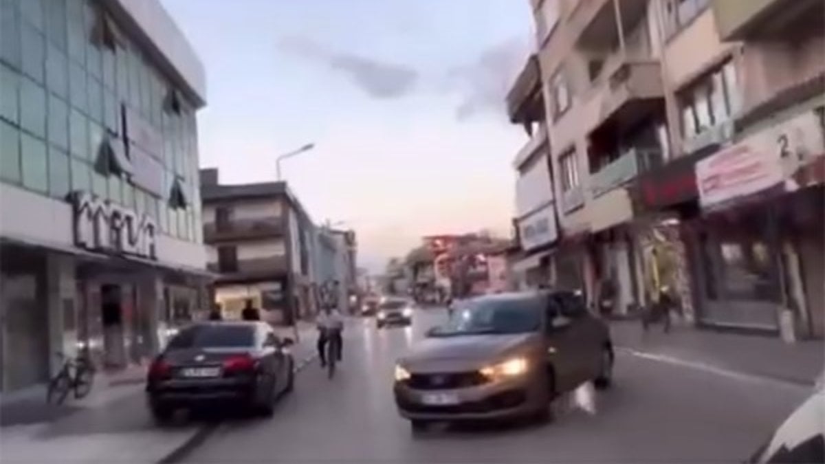 Düzce’de kiraladığı araçla drift attı: 58 bin TL ceza yedi