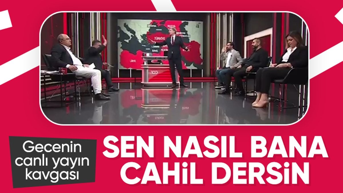Ersan Şen ve Hacı Yakışıklı canlı yayında birbirine girdi