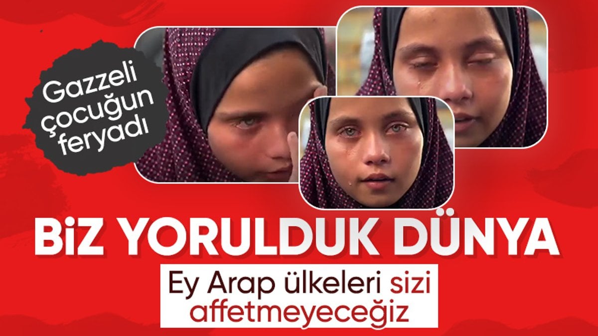 Gazze’de okula yapılan saldırıya şahitlik eden Filistinli küçük kızın sözleri…