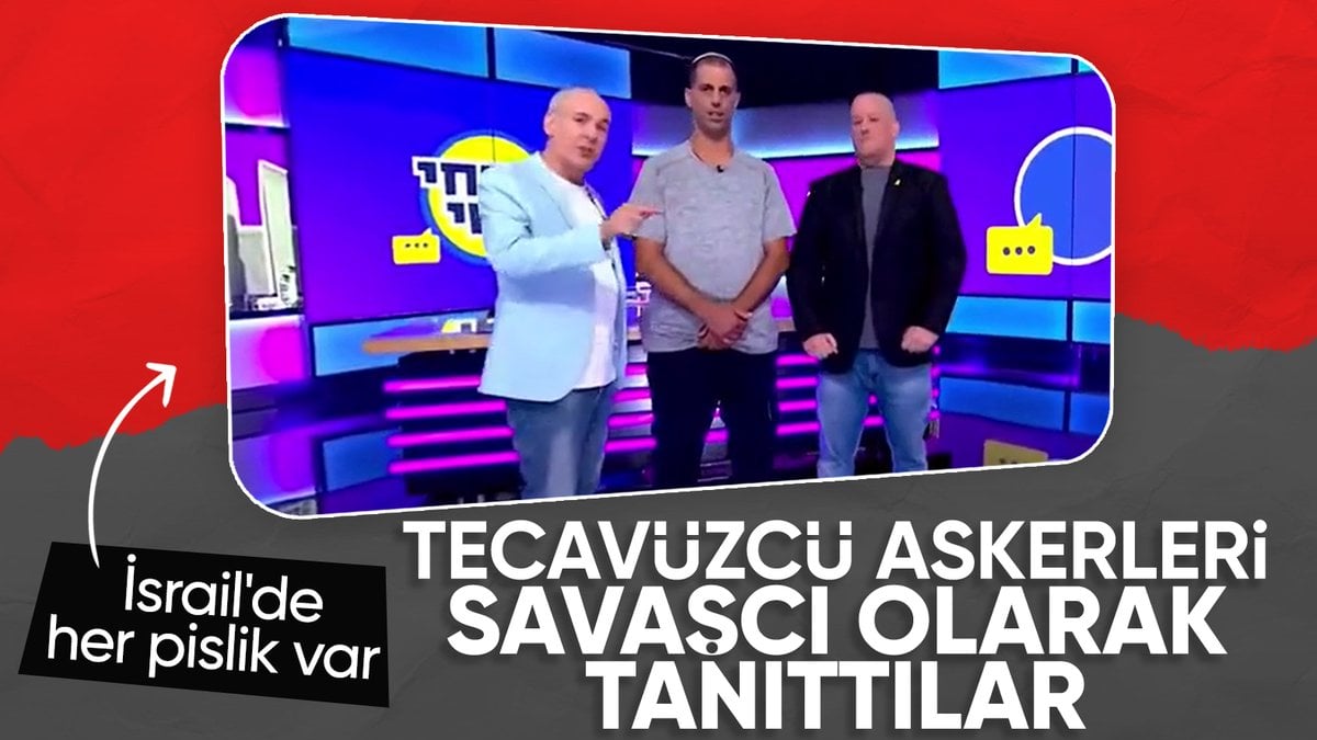 İsrail’de tecavüzcü askeri televizyona çıkarıp ‘savaşçı’ diye tanıttılar