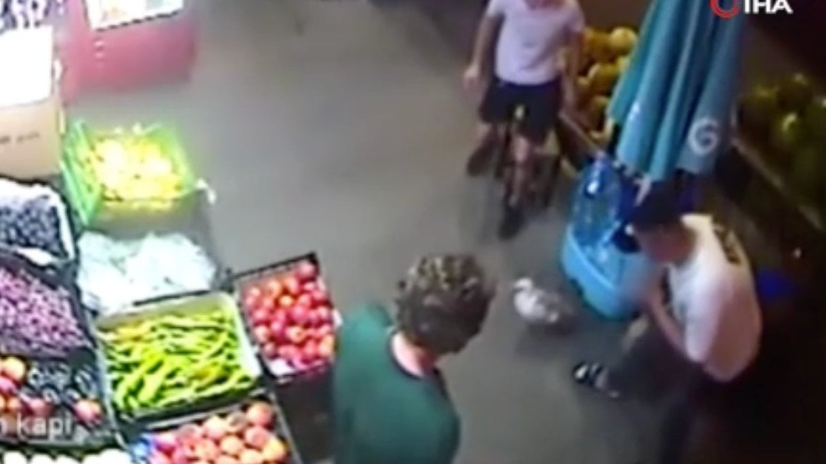 İstanbul’da boğulmak üzere olan martı gençlerden yardım istedi