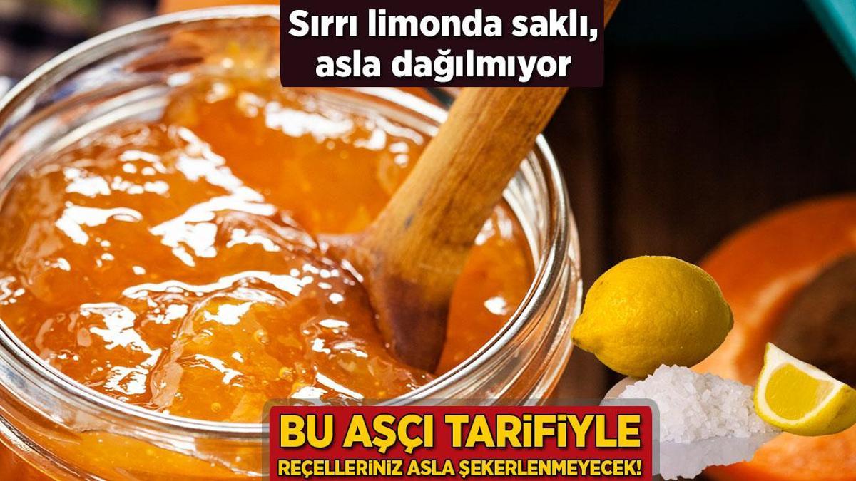 Kayısı reçelini baklavayla yarıştıran tüyo! Asla şekerlenmiyor, meyvesi diri diri kalıyor