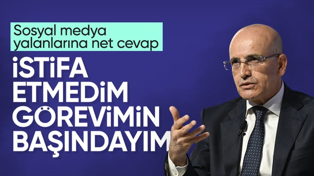 Mehmet Şimşek’in istifa iddiası yalanlandı