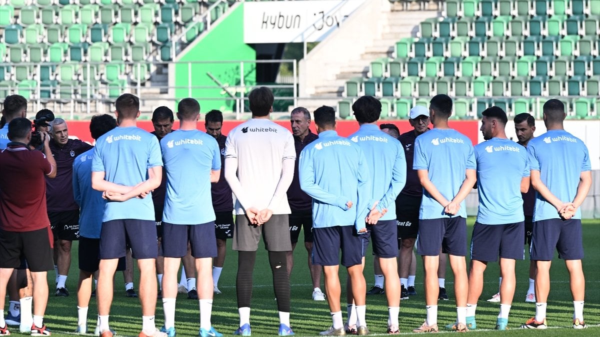 Trabzonspor, St. Gallen maçının hazırlıklarını noktaladı