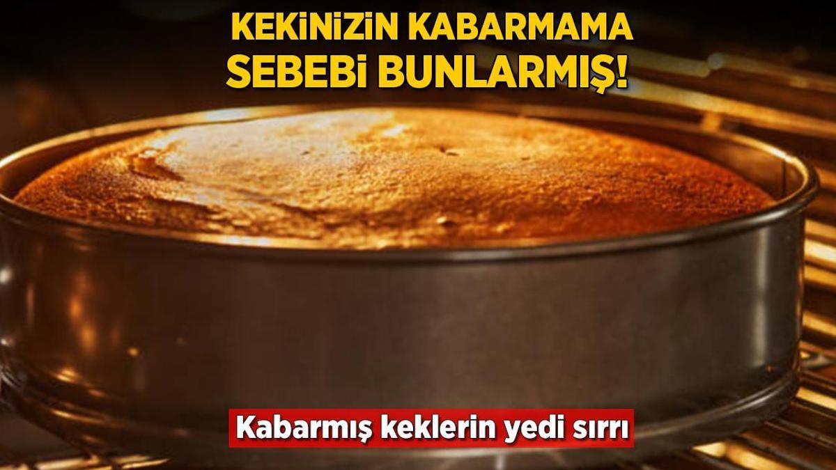 Keki balon gibi kabartan ‘mikser’ taktiği! Yağlayıp unlayın, köpürtünce iş bitiyor