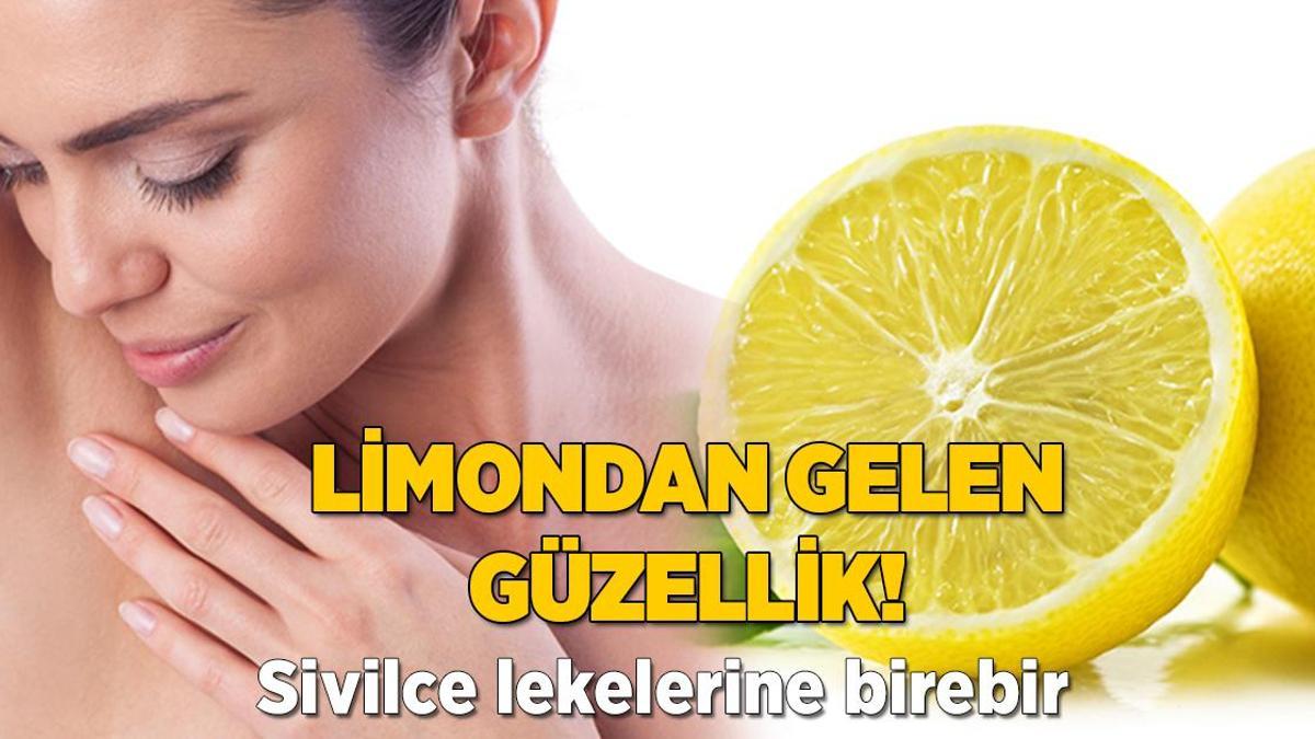 Limondan gelen güzellik! Sivilce lekelerine birebir, kararmayı yok ediyorLimondan gelen güzellik! Sivilce lekelerine birebir