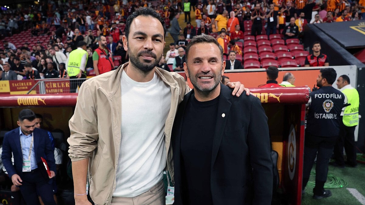 Okan Buruk, Fatih Terim’i yakaladı