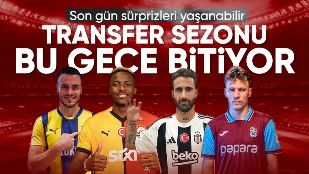 Transfer dönemi ne zaman bitiyor