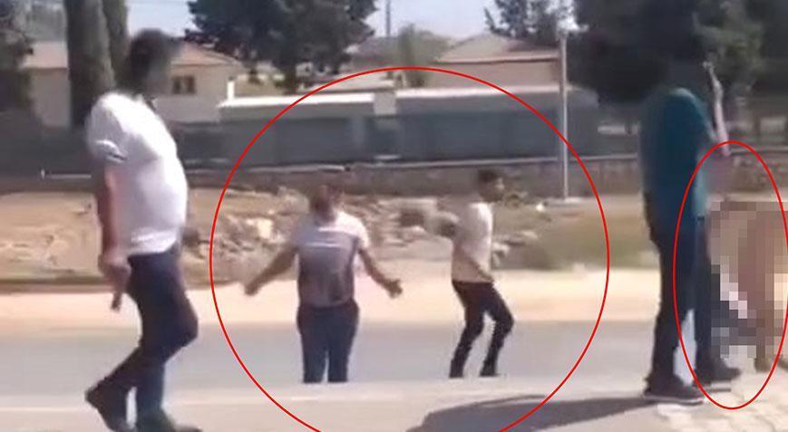 Yer: Mardin! Çıplak dolaşan adamı dövüp polise teslim ettiler