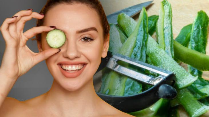 Salatalık kabuğu sadece cilt için değilmiş! Saksıya atınca coşturuyor: Ellerinizi ovun